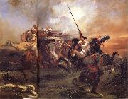 Eugene Delacroix The Collection of Arab Taxes USA oil painting artist
